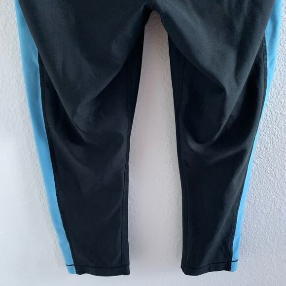 Under Armour Heat Gear Compression Active Pants Tights Leggings Black Blue M - Picture 7 of 7